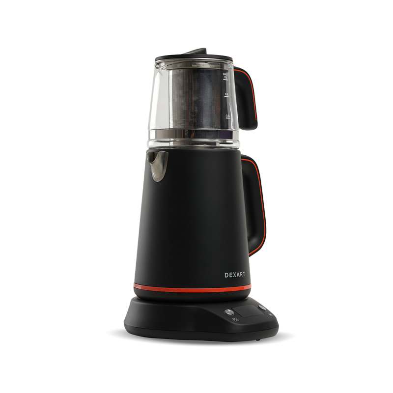 Dexart Perfect Tea Dijital Çay Makinesi Siyah Çelik - 3