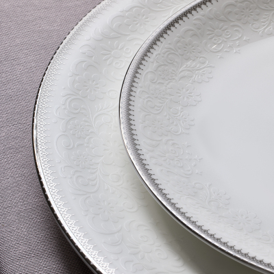 Evaliza Buckingham Platin 60 Parça 12 Kişilik Yemek Takımı - 4