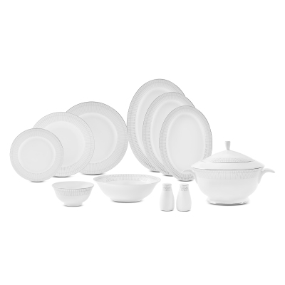 Evaliza Charm Platin 60 Parça 12 Kişilik Yemek Takımı - 5