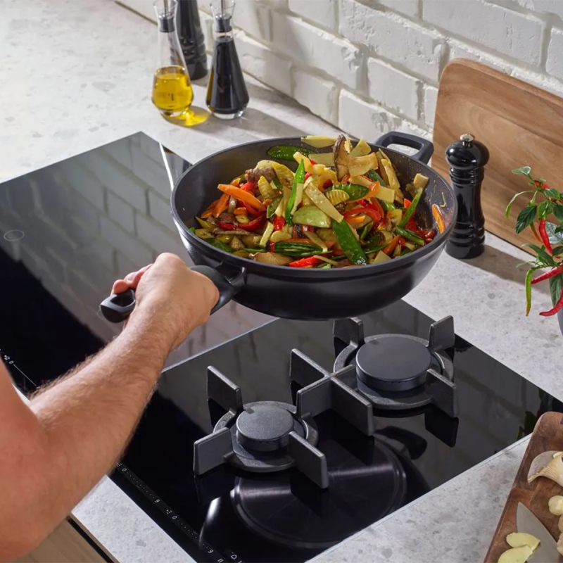 Fissler Ceratal Orbit Black Wok Tava 32 cm - 5