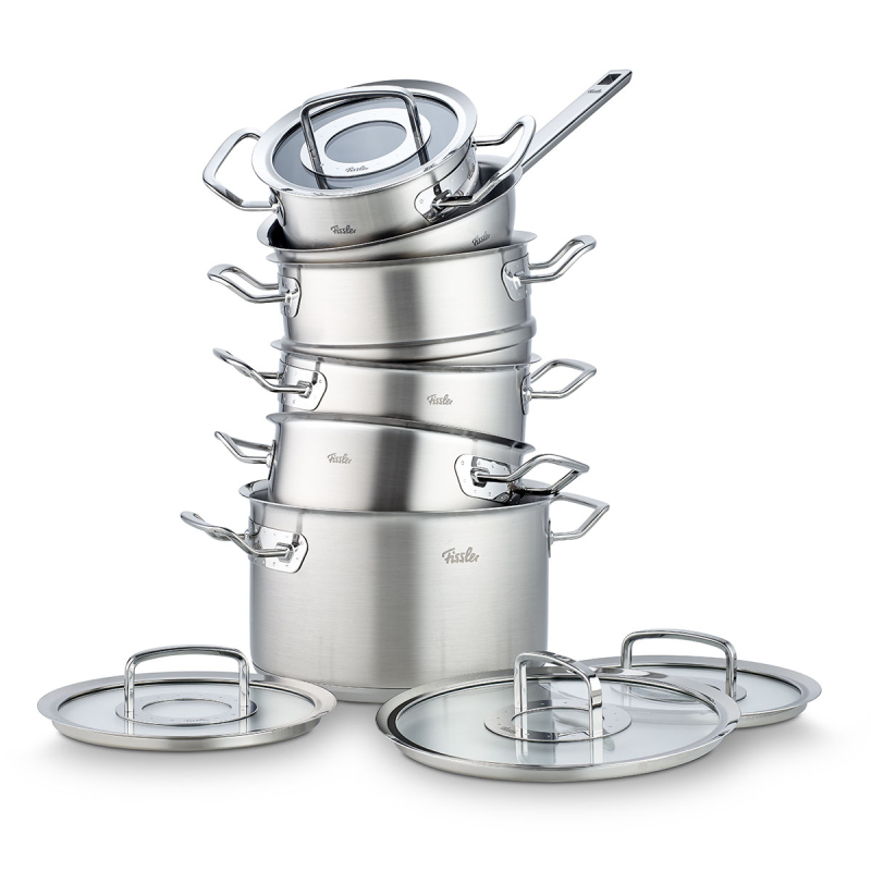 Fissler Original Profi Collection Cam Kapak 10 Parça Tencere Seti - 2
