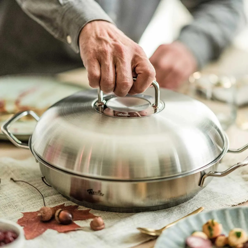 Fissler Original Profi Collection Çift Kulplu Servis Tavası 28 cm - 3