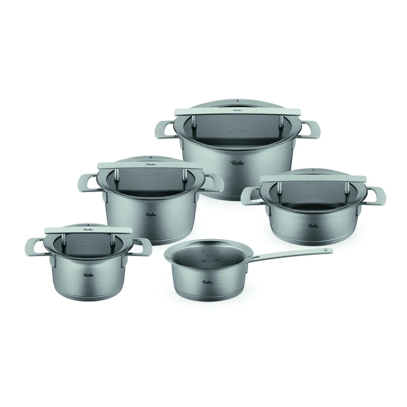 Fissler Phi Collection Cam Kapak 9 Parça Tencere Seti - 1