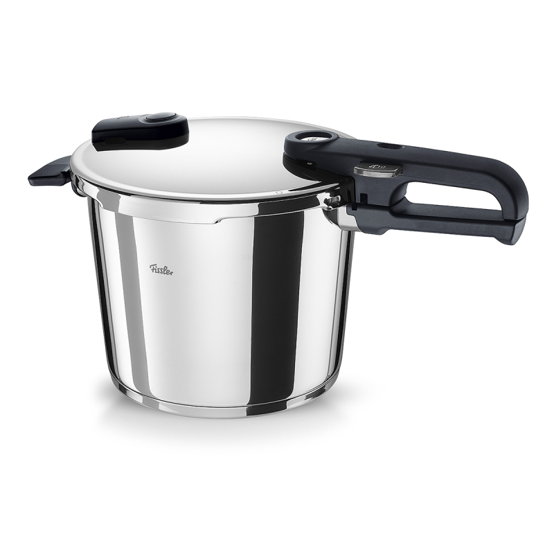 Fissler Vitaquick Edition 6 Litre Düdüklü Tencere + Kırmızı Cenit Tava Set - 3