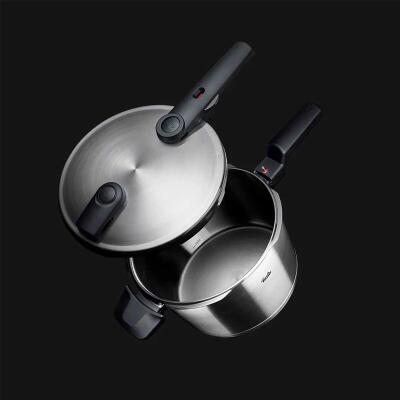 Fissler Vitaquick Premium Mat 8+4 Litre Düdüklü Tencere + Buharda Pişirme Aparatı - 4