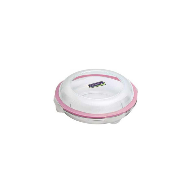 Glasslock Yuvarlak Plus Cam saklama Kabı 350 ml - 1