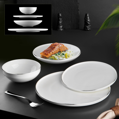 Gönül Collection Bone China 24 Parca Platin Yemek Takımı - GÖNÜL COLLECTİON