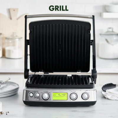 Greenpan Elite Grill Tost Makinesi İnox - 3