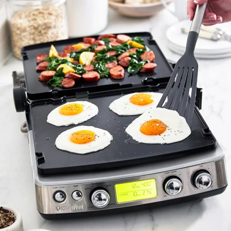 Greenpan Elite Grill Tost Makinesi İnox - 4