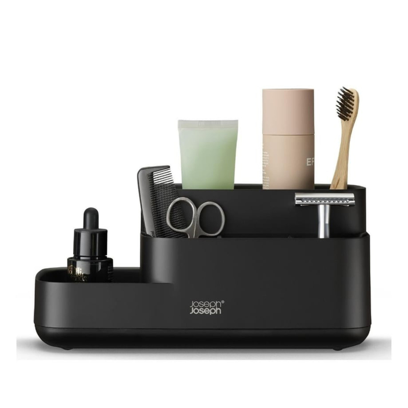 Joseph Joseph EasyStore Banyo Düzenleyici Mat Siyah - 3