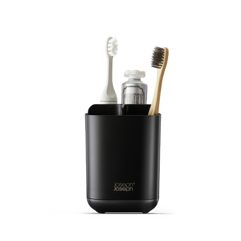 Joseph Joseph EasyStore Diş Fırçalık Siyah - 3