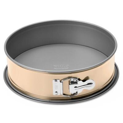 Kaiser Kelepçeli Kek Kalıbı Metalik Altın 26 Cm - KAISER