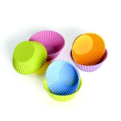Kaiser Silikon Renkli Muffın Kek Kalıbı Seti 6 lı - KAISER