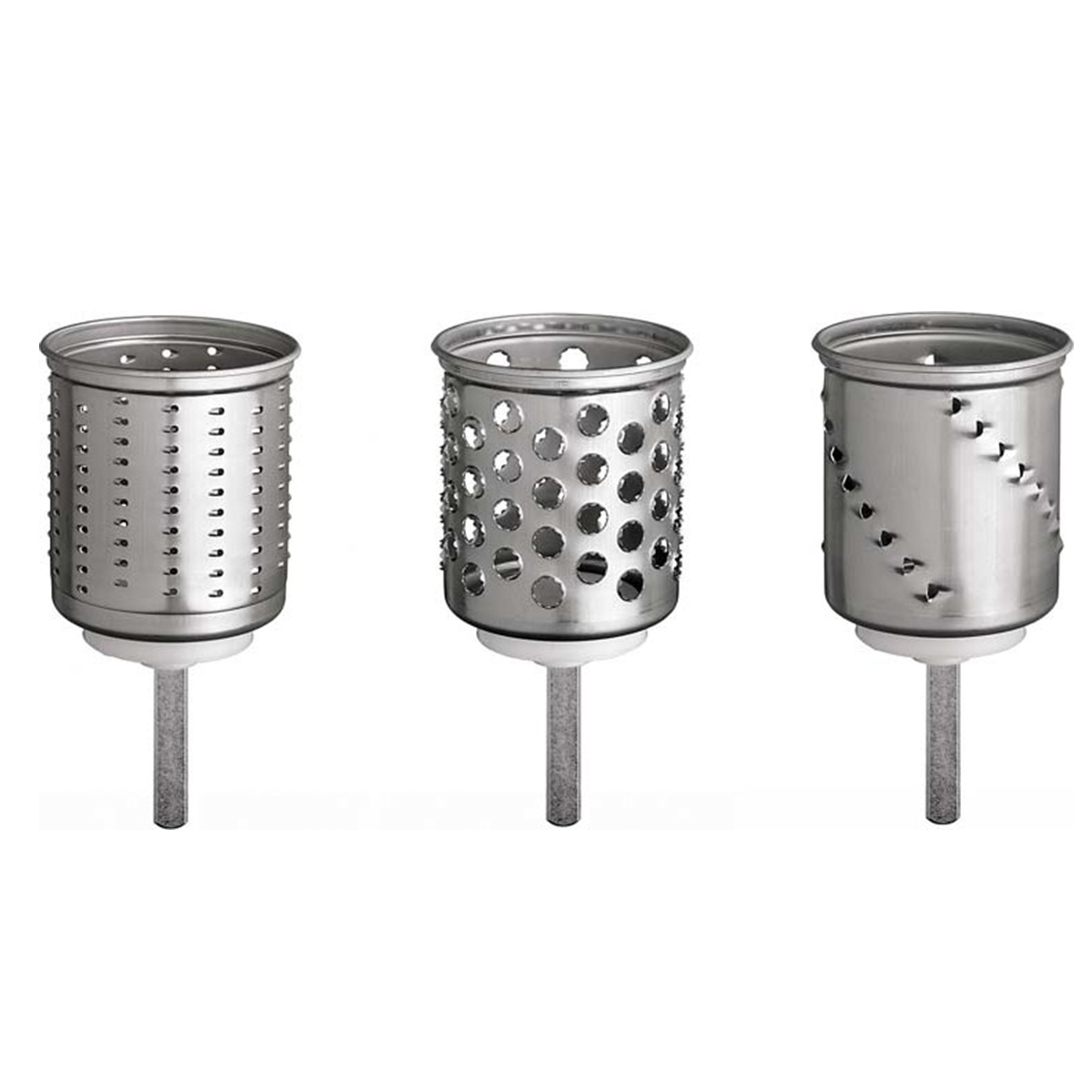 KitchenAid 3 Parçalı Döner Rende Seti - KITCHEN AID