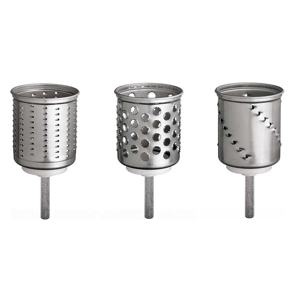 KitchenAid 3 Parçalı Döner Rende Seti - KITCHEN AID