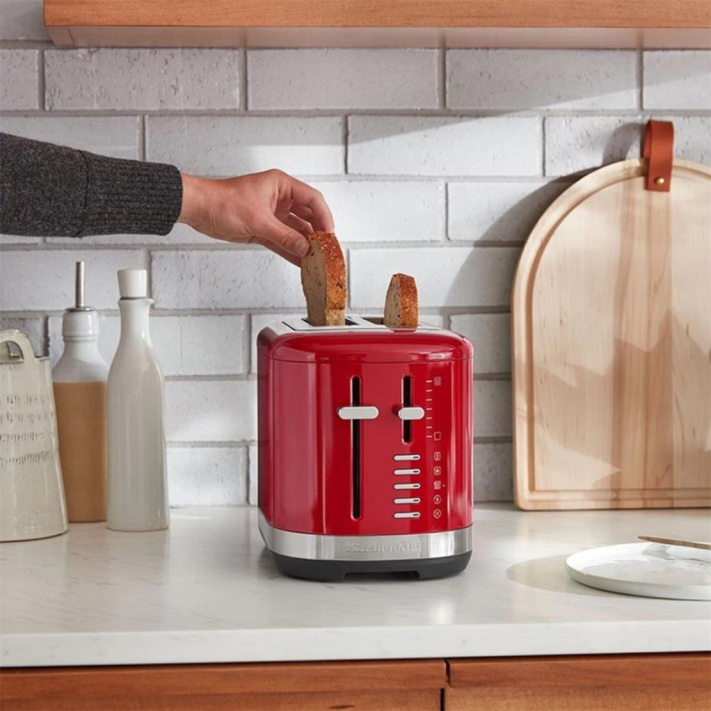KitchenAid Manuel Kontrollü 2 Dilim Ekmek Kızartma Makinesi Empire Red 5KMT2109 - 6