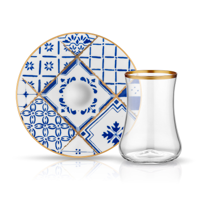 Koleksiyon Dervish Çay Seti 6'lı İznik - KOLEKSIYON