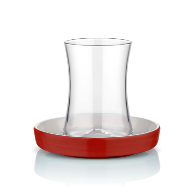 Koleksiyon Kahvaltı Çay Seti Kırmızı 6 Parça - KOLEKSIYON