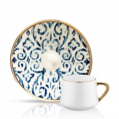 Koleksiyon Sufi Türk Kahvesi Seti Nomad Kobalt - KOLEKSIYON