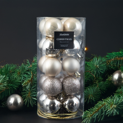 Koopman New Year 20 Parça Yılbaşı Topu 40 mm - KOOPMAN