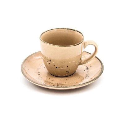 Marianna 12 Parça Luna Kahve Seti Cappuccino - MARIANNA