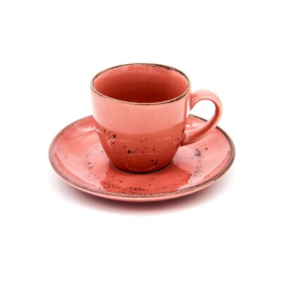 Marianna 12 Parça Luna Kahve Seti Somon - MARIANNA