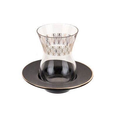 Marianna 12 Parça Yaldızlı Çay Seti - MARIANNA