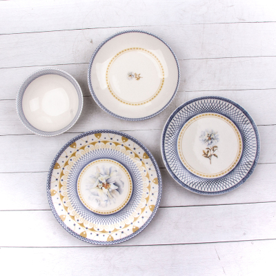 Aryıldız Marianna Porselen 24 Parça 6 Kişilik Yemek Takımı - MARIANNA