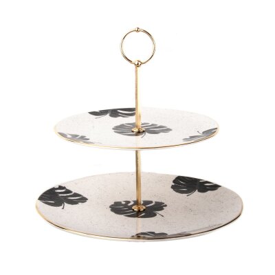 Marianna Black Tropic Katlı Kurabiyelik - MARIANNA