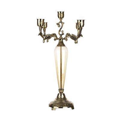 Marianna Erina Luster 5 Kollu Şamdan 50 Cm - MARIANNA