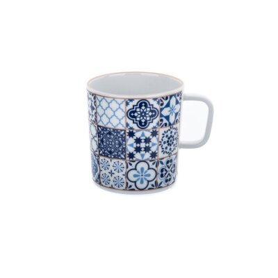 Marianna Etnich Desen Kupa Lacivert - MARIANNA