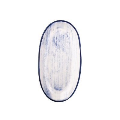 Marianna İndigo Mini Boy Kayık Tabak B - MARIANNA