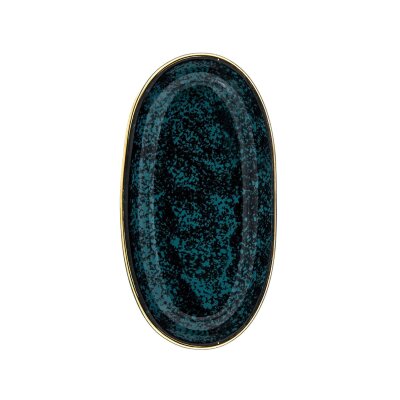 Marianna Mare Turkuaz Mini Boy Kayık Tabak - MARIANNA