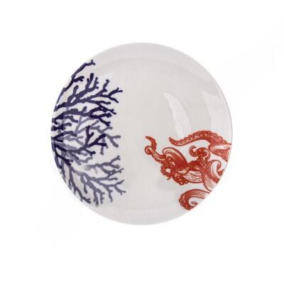 Marianna Marine Ahtapot Düz Tabak 25 Cm - MARIANNA