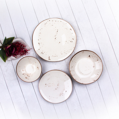 Marianna Organik 24 Parça Set Reactiv Cappucino - MARIANNA