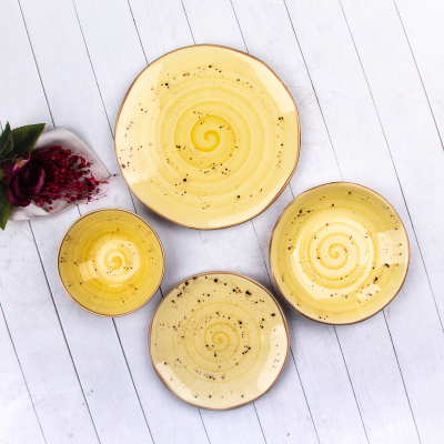 Marianna Organik 24 Parça Set Reactiv Sarı R11 - MARIANNA