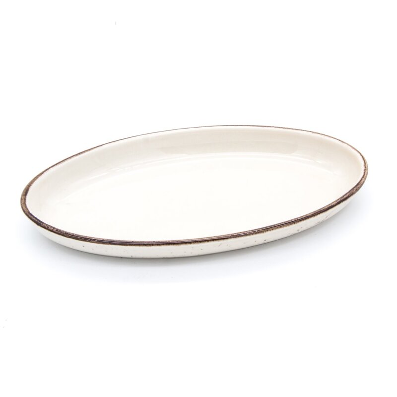Marianna Oval Fırın Kabı Cappuccino 26 Cm - 1