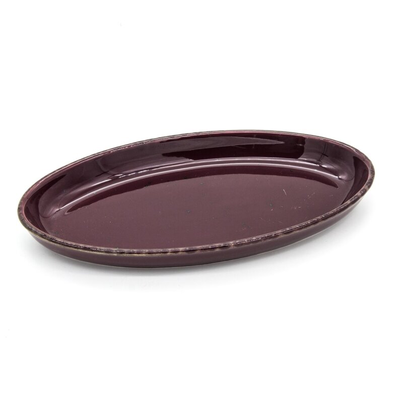 Marianna Oval Fırın Kabı Mürdüm 26 Cm - 1