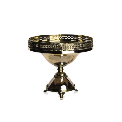 Marianna Şiva Luster Ayaklı Yuvarlak Dekoratif Obje 25 Cm - MARIANNA