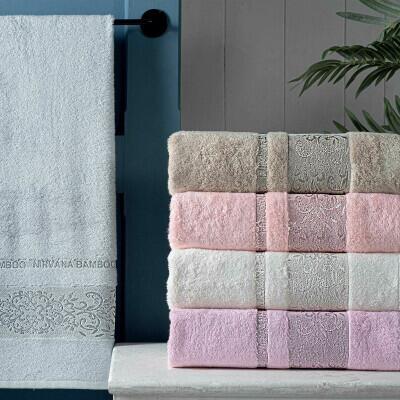 Maxstyle Nirvana Bamboo Pudra Havlu 50X90 cm - MAXSTYLE