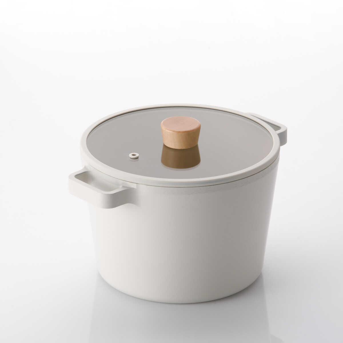 Neoflam Fika Tencere Bej 22 Cm - NEOFLAM