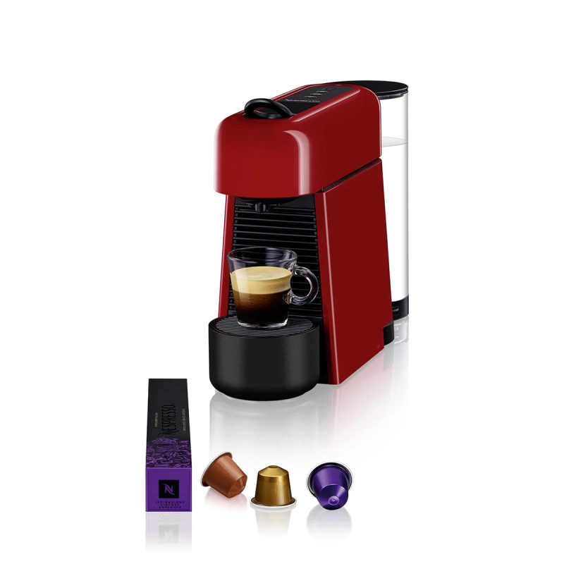 Nespresso D45 Essenza Plus Kırmızı Kahve Makinesi - 1