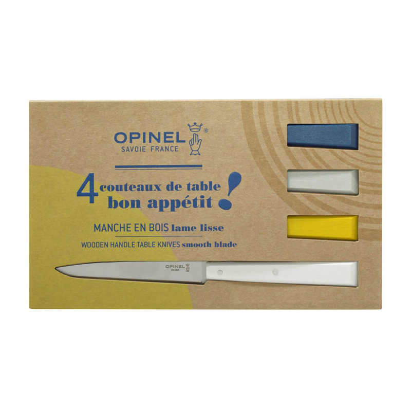 Opinel Bon Apetit Celeste 4 Parça Sofra Bıçağı - 3