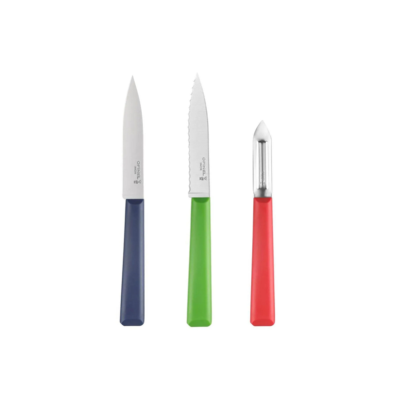 Opinel Essential 3 Parça Günlük Bıçak Seti - 1