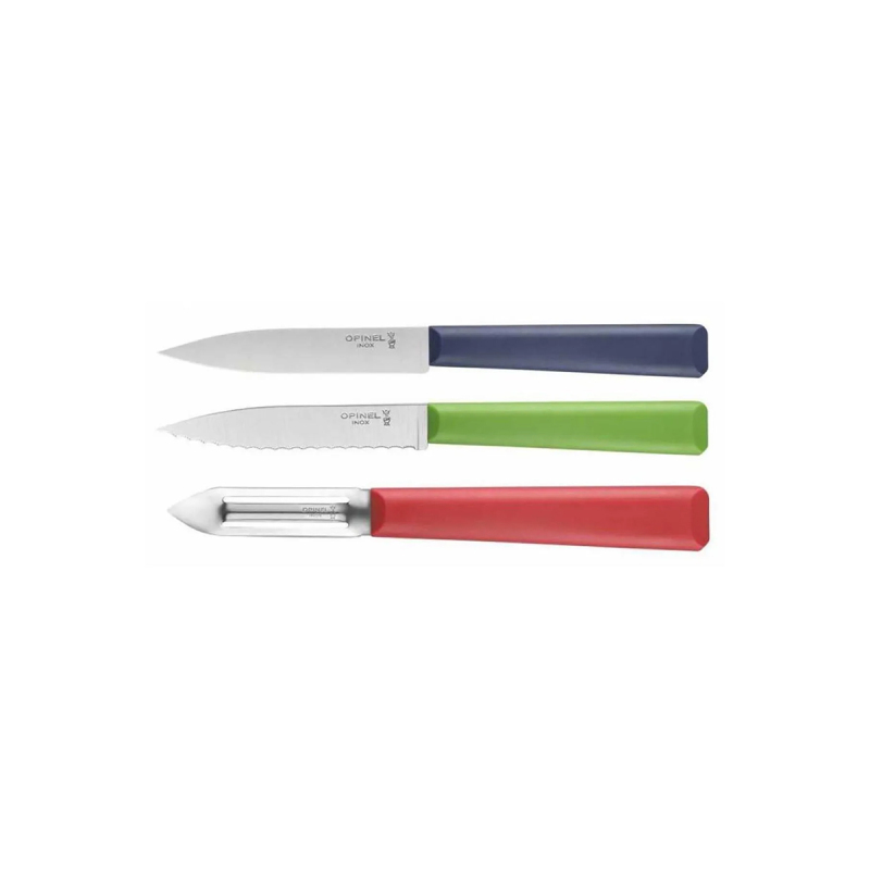 Opinel Essential 3 Parça Günlük Bıçak Seti - 2