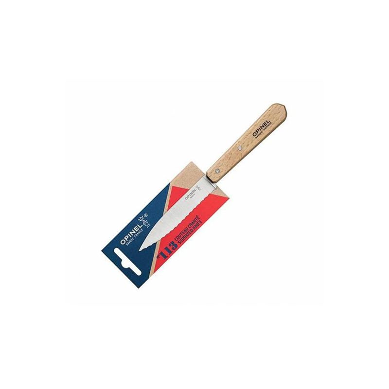 Opinel Essential Tırtıklı Soyma Bıçağı 10 cm No:113 - 2
