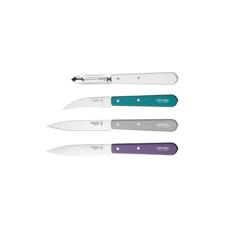 Opinel Les Essentials Art Deco 4 Parça Bıçak Seti - 1