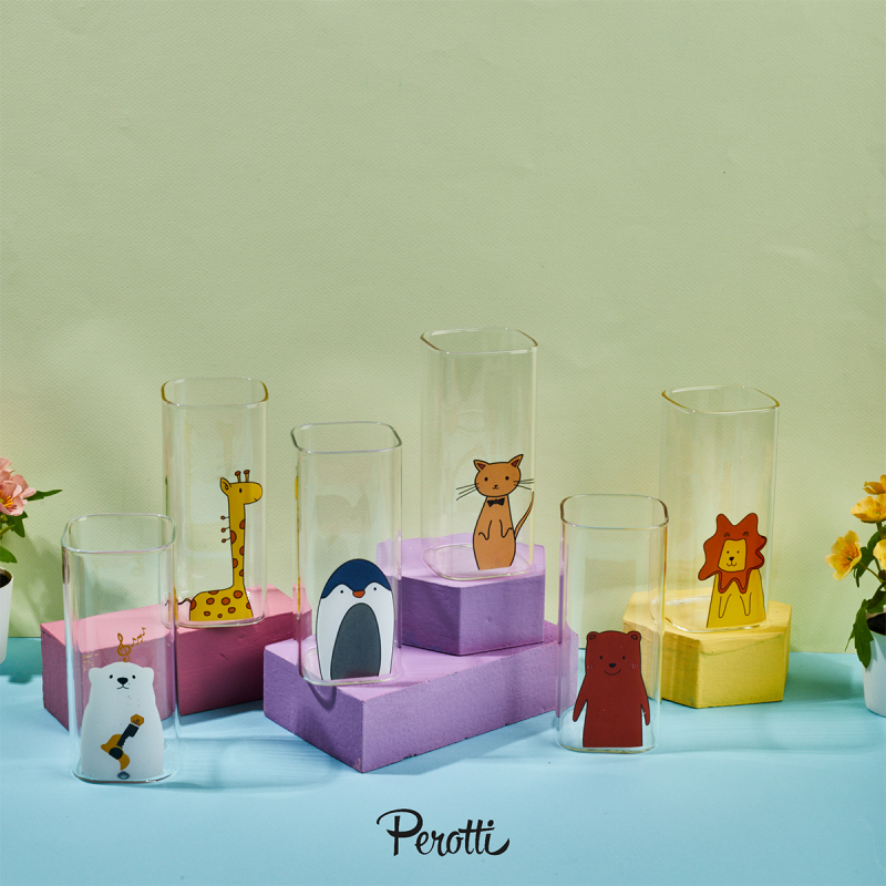 Perotti Animals 6 Parça Bardak Seti 400 ml - 1