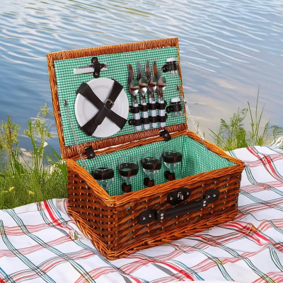 Perotti Picno Italy 4 Kişilik Piknik Sepeti - PEROTTI