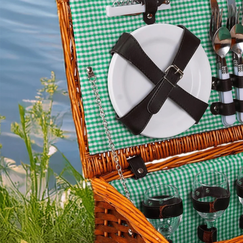 Perotti Picno Italy 4 Kişilik Piknik Sepeti - 2